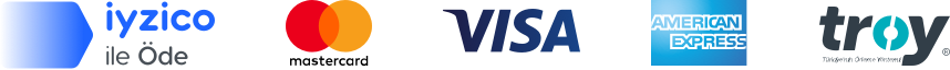 iyzico güvenli ödeme - Visa Mastercard